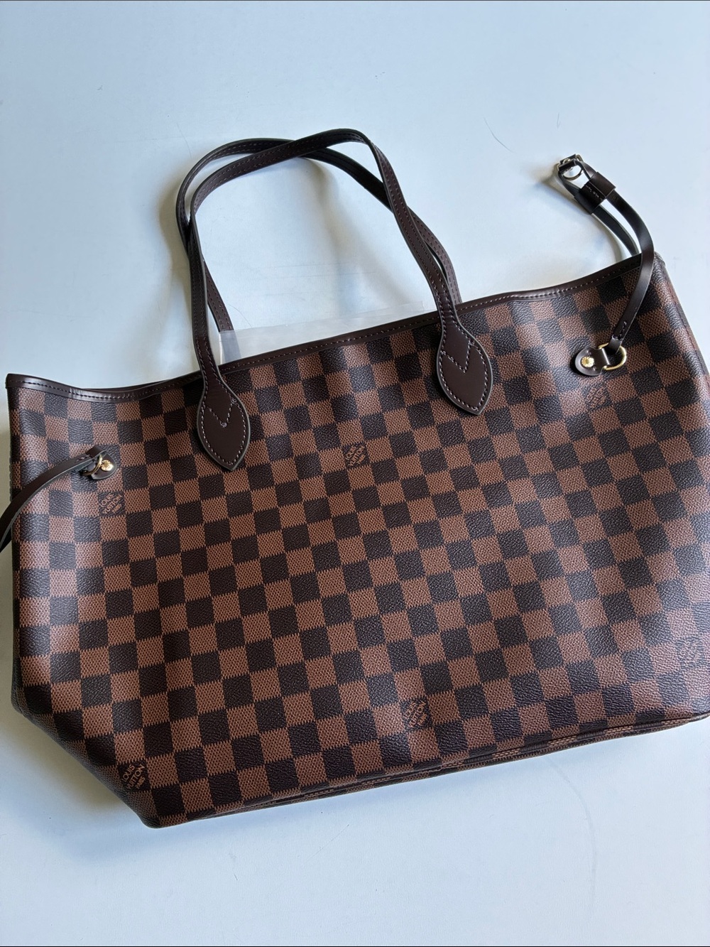 Louis Vuitton Brown Damier Canvas Tote